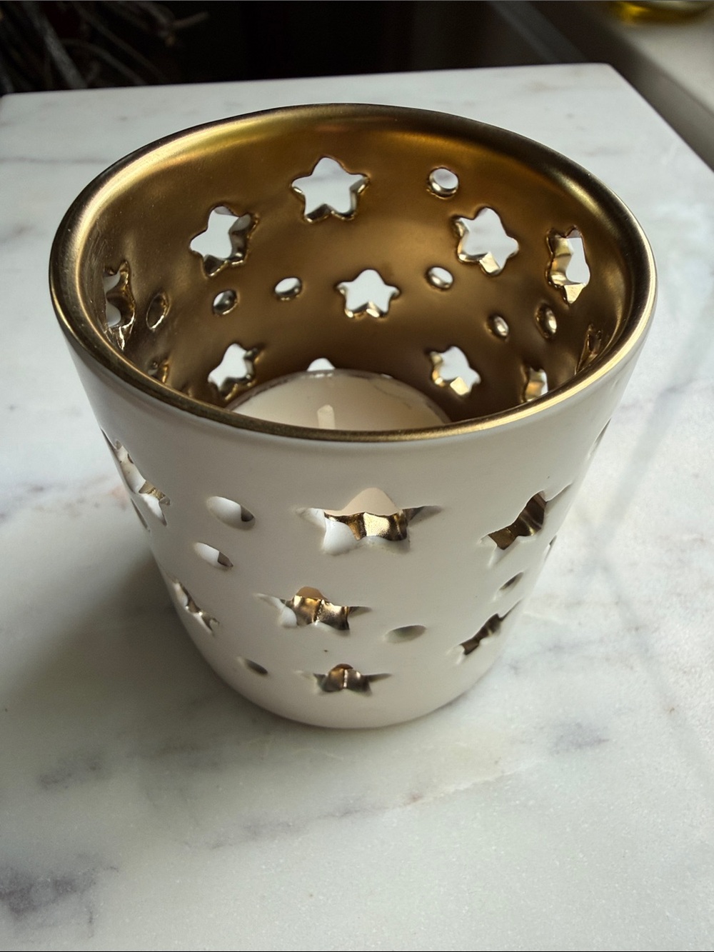Ceramic Star Votive Holder *NEW*